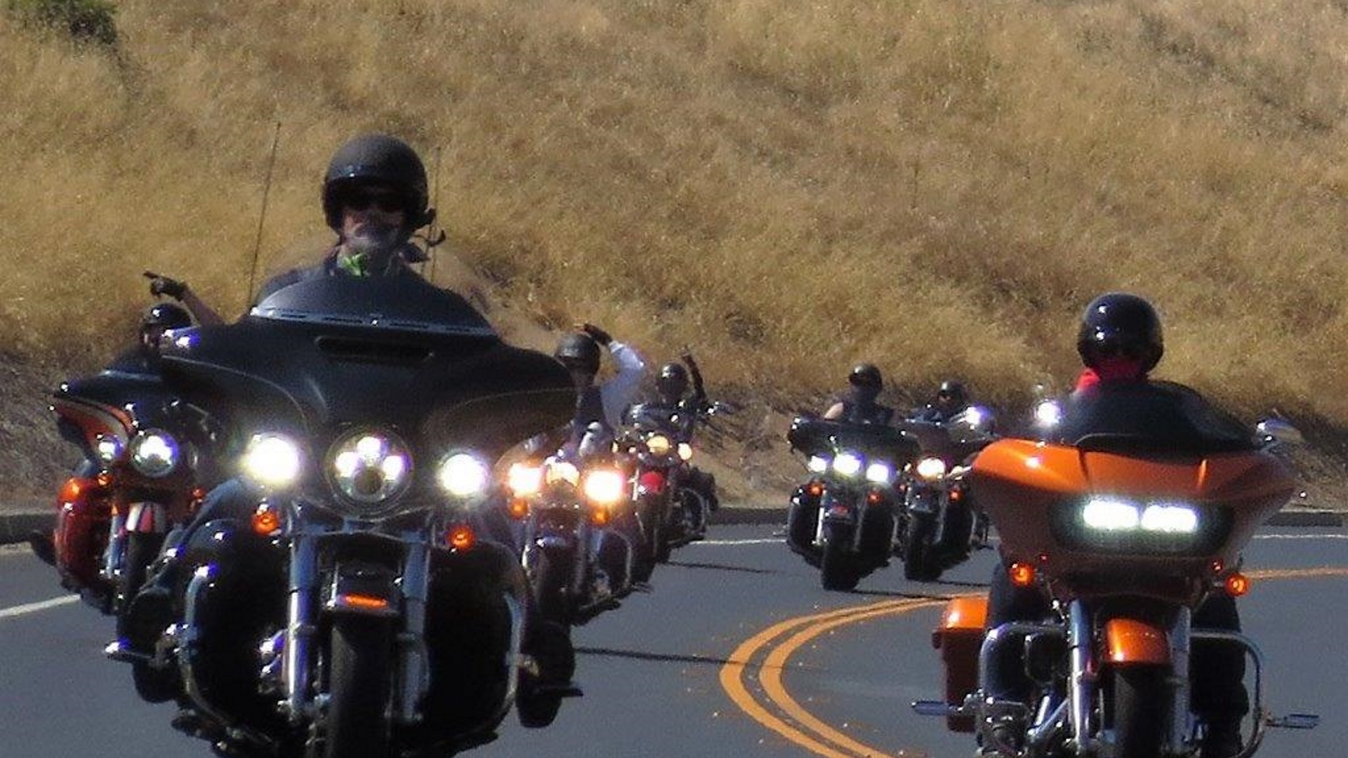 Bakersfield Harley Owners Group Ride and have fun!