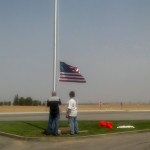 2013-09-10 4 Flag goes up